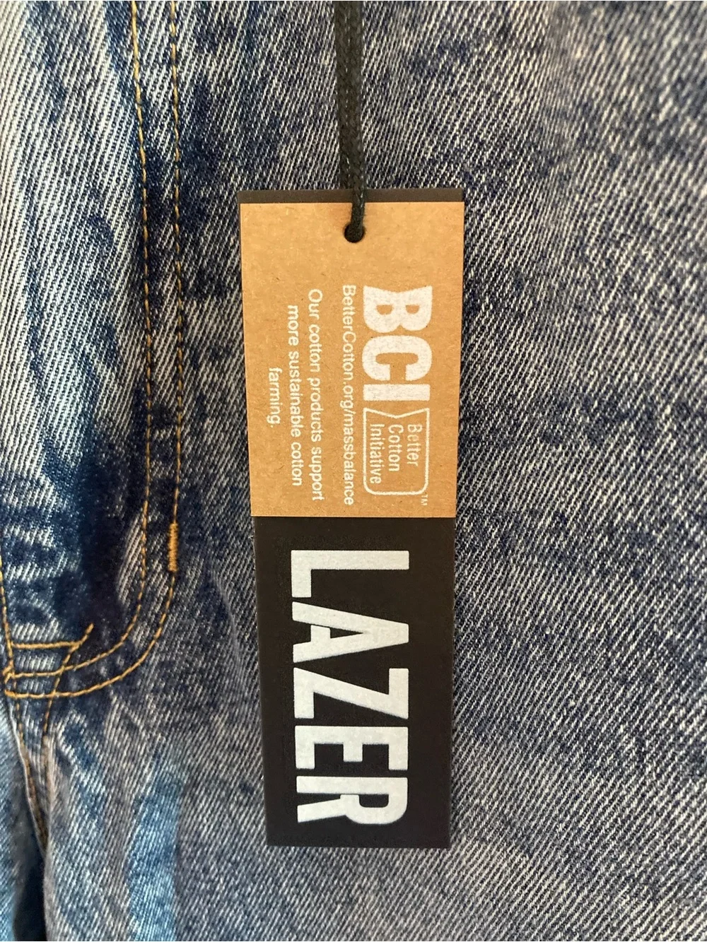 Lazer Men’s Relaxed Fit Jeans - Medium Wash Blue - 34